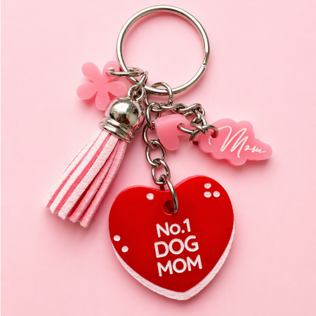 Llavero Día de la Madre Corazón